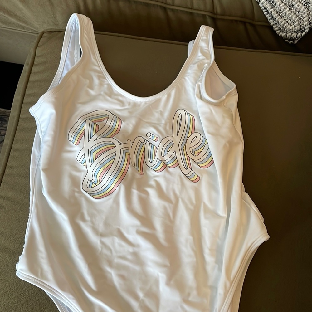 MEDIUM - worn once - cleaned BRIDE bathing suit